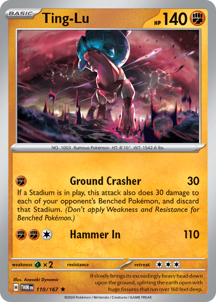 Ting-Lu, 110/167, Standard