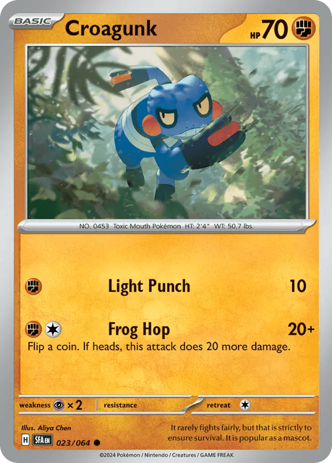 Croagunk, 23/64, Standard
