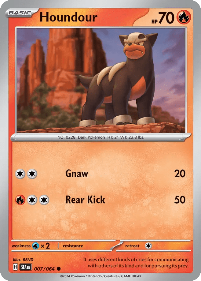 Houndour, 7/64, Standard