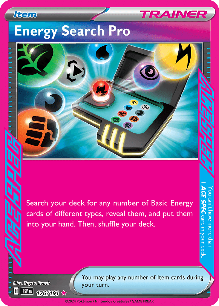 Energy Search Pro, 176/191, Standard