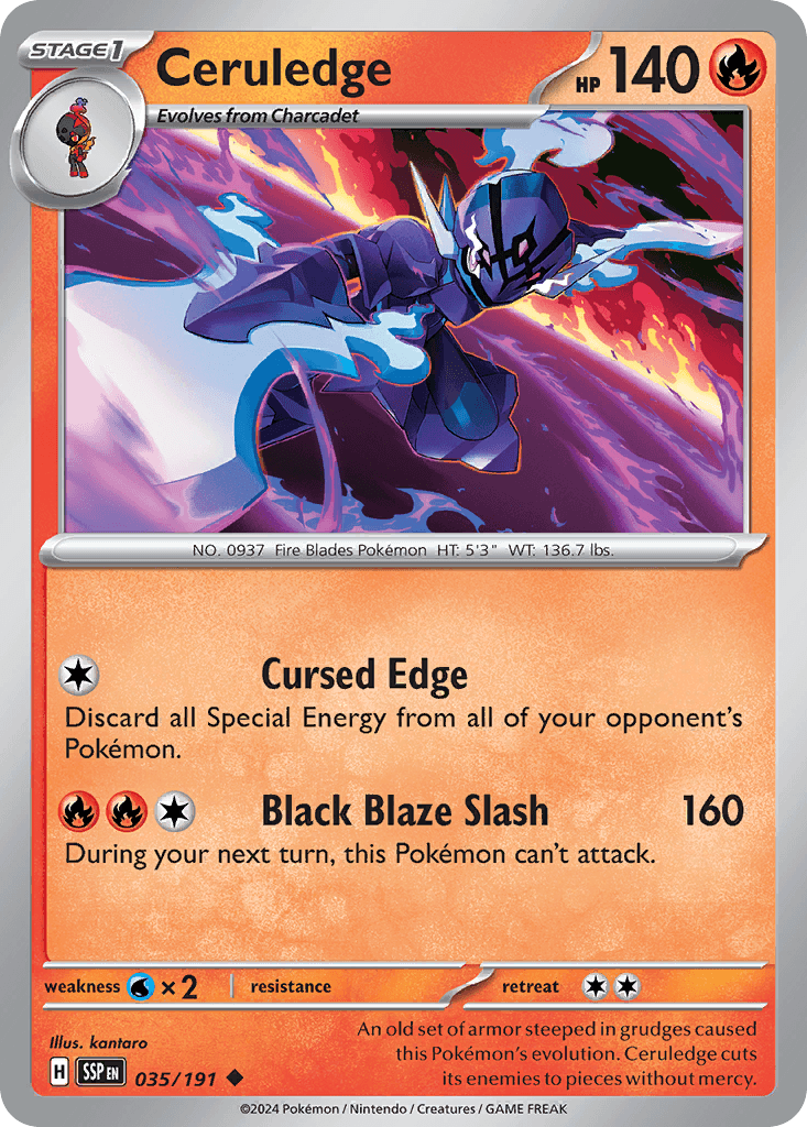 Ceruledge, 35/191, Standard