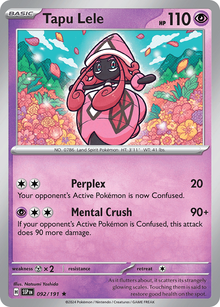 Tapu Lele, 92/191, Standard