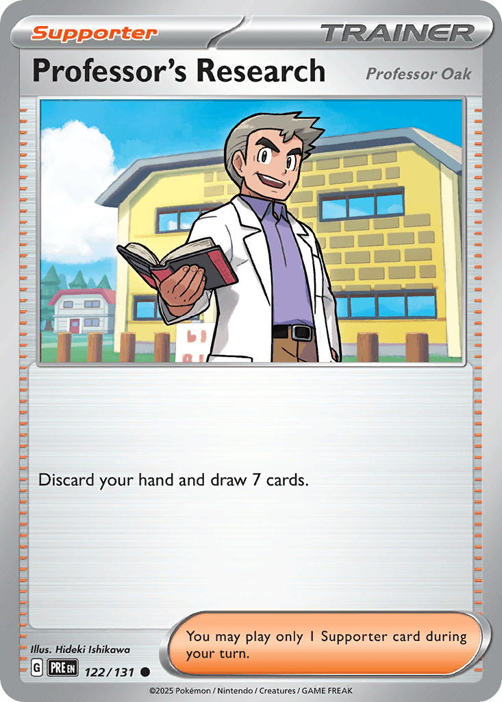 Professor's Research, 122/131, Standard