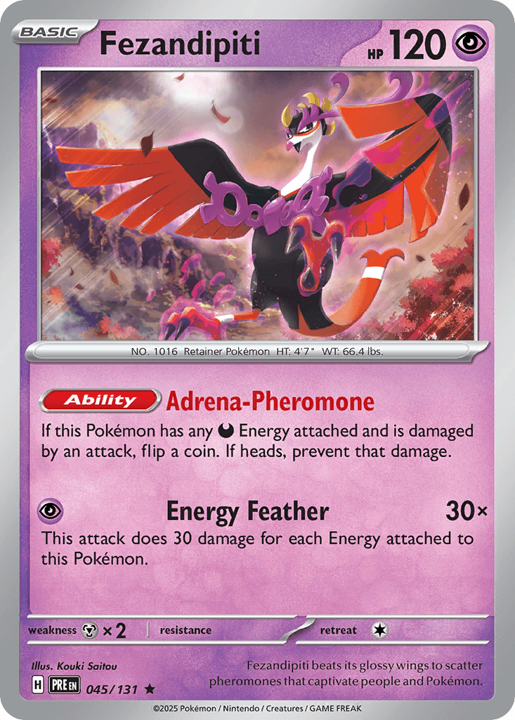 Fezandipiti, 45/131, Standard