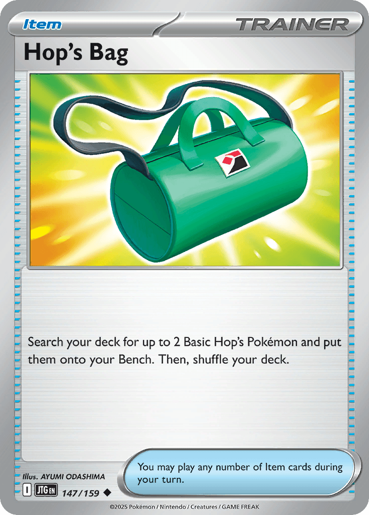 Hop's Bag, 147/159, Standard