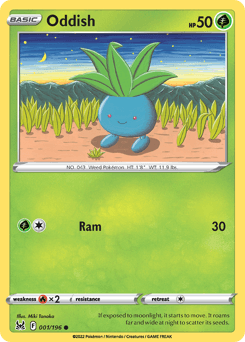 Oddish, 1/196, Standard