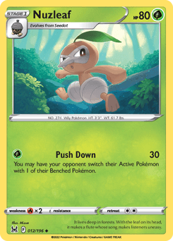 Nuzleaf, 12/196, Standard