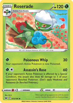 Roserade, 15/196, Standard