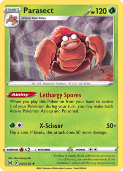 Parasect, 5/196, Standard