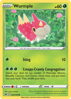 Wurmple, 6/196, Standard