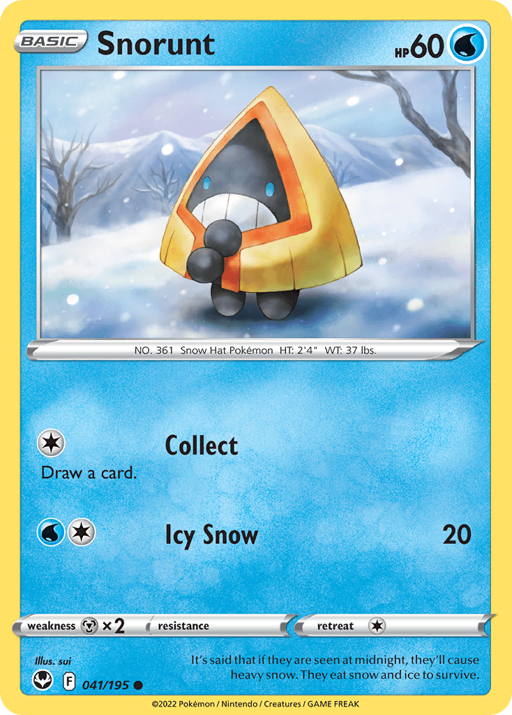 Snorunt, 41/195, Standard