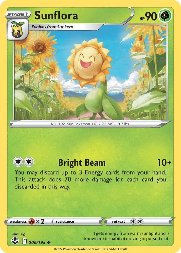 Sunflora, 6/195, Standard