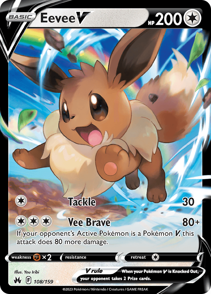 Eevee V, 108/159, Standard