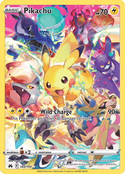 Pikachu, 160/159, Standard