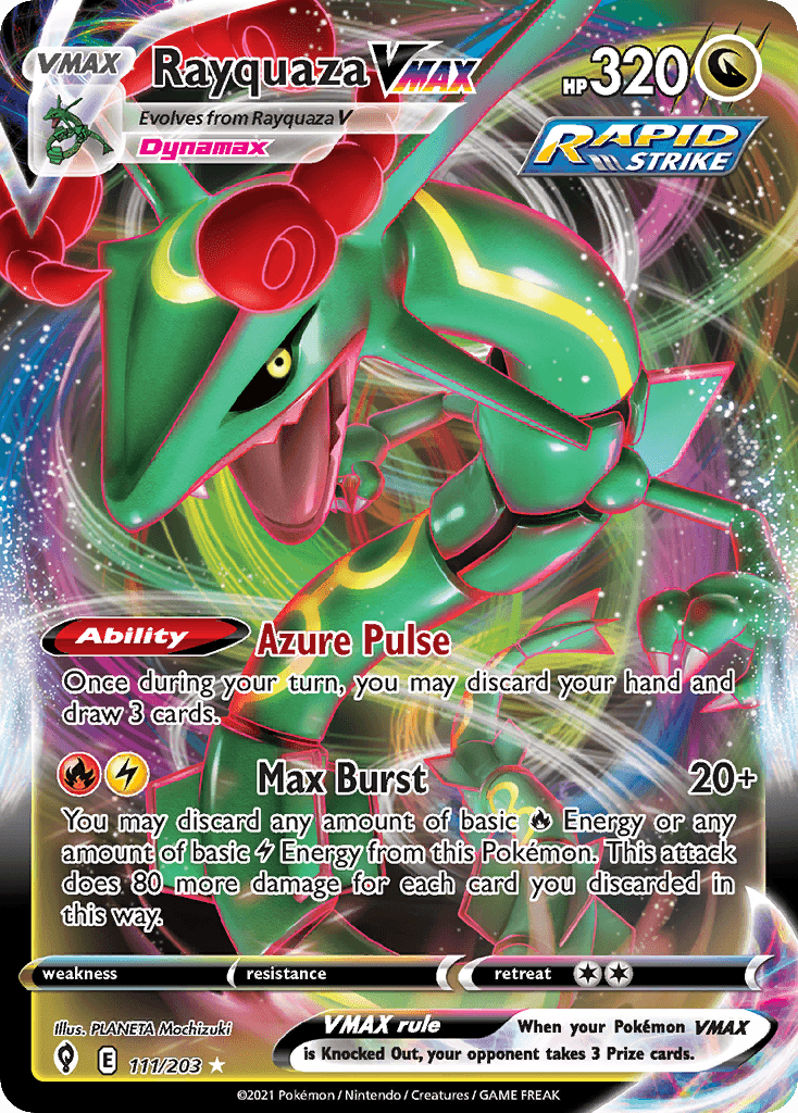 Rayquaza VMAX, 111/203, Standard