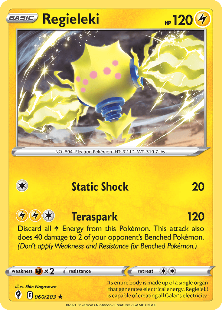 Regieleki, 60/203, Standard