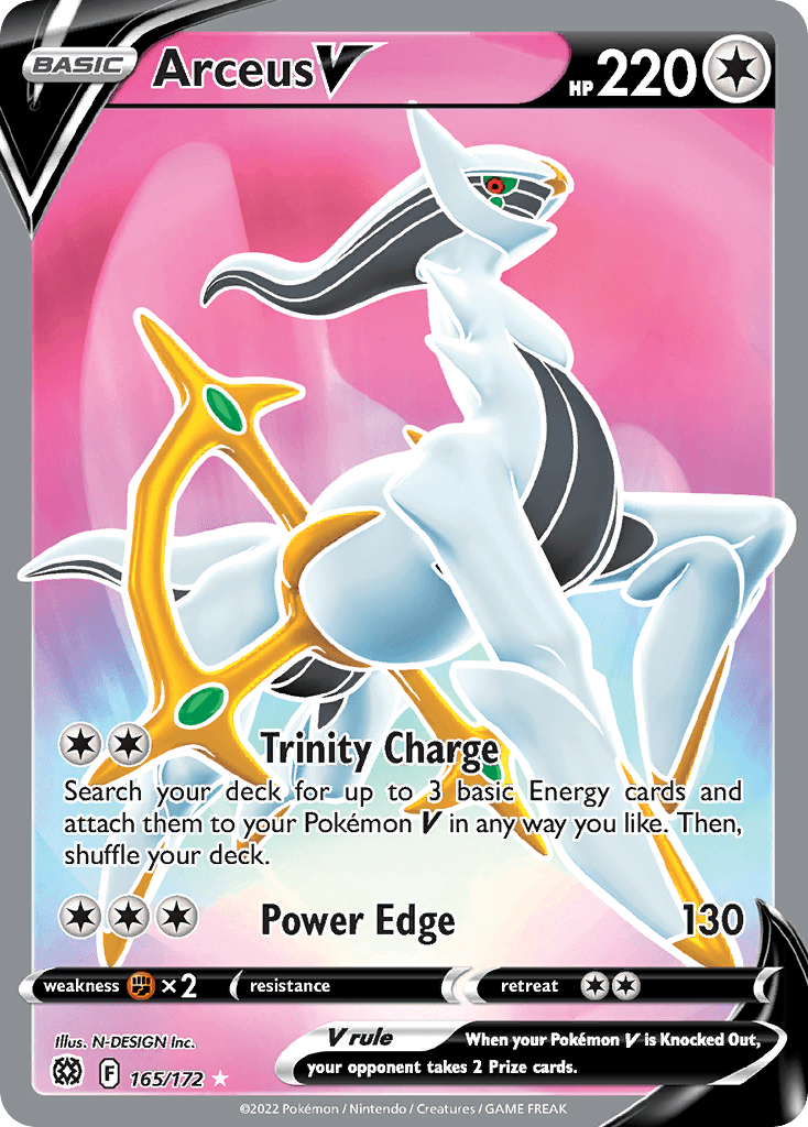 Arceus V, 165/172, Standard