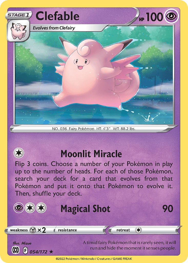 Clefable, 54/172, Standard