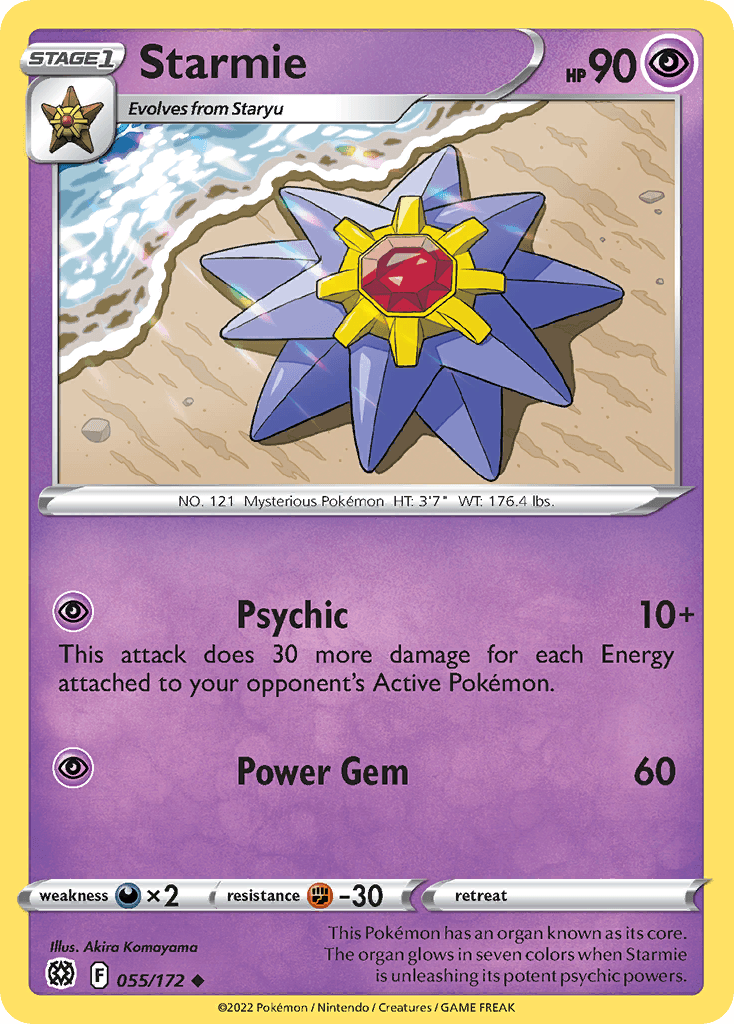 Starmie, 55/172, Standard