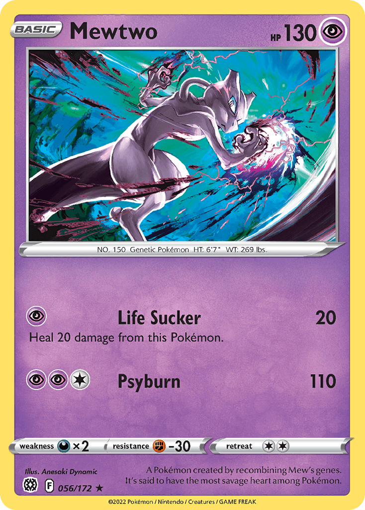 Mewtwo, 56/172, Standard