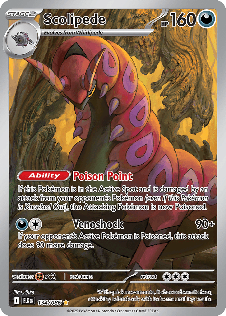 Scolipede, 134/86, Standard