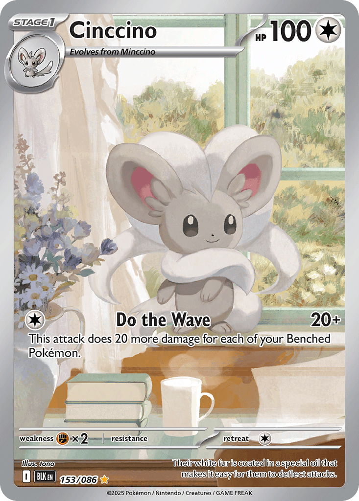 Cinccino, 153/86, Standard