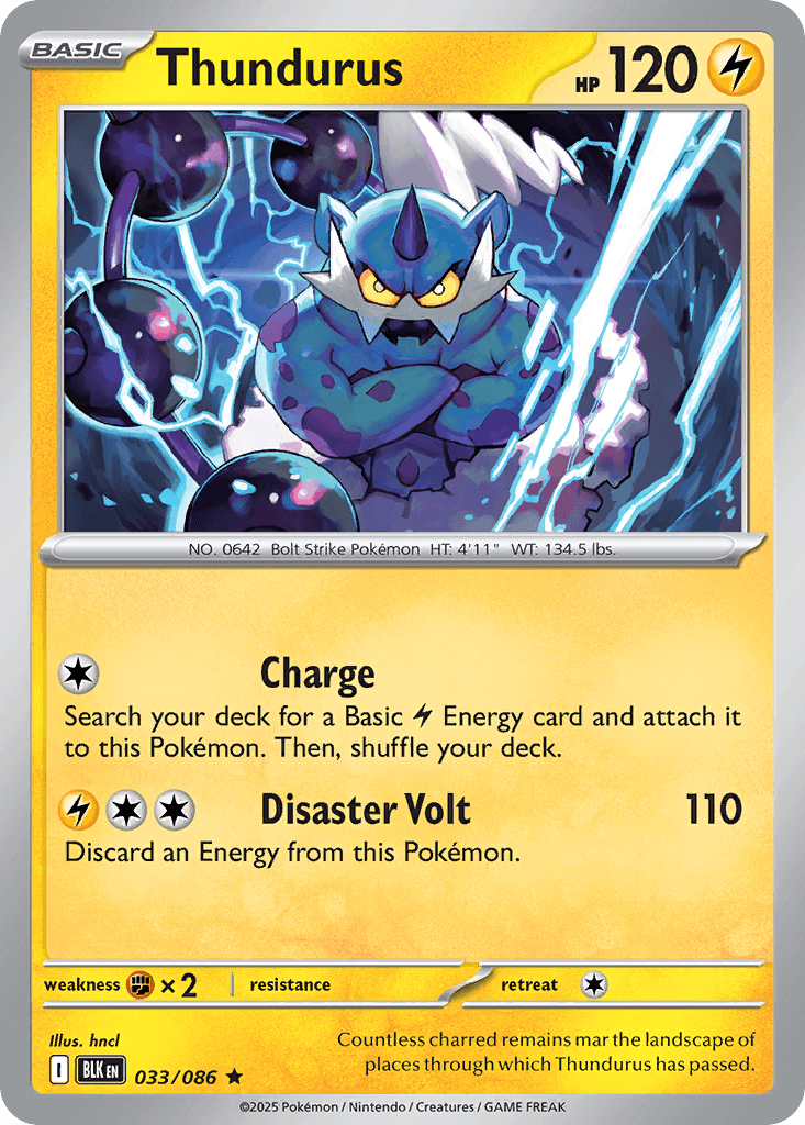 Thundurus, 33/86, Standard